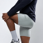 MENS HALF TIGHTS (GREY)